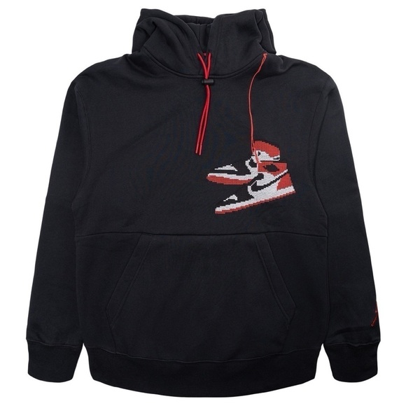 Nike Other - Jordan Jumpman Holiday Hoodie Pullover Black Mens Medium